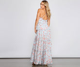 Quinn Formal Floral Ruffled A-Line Dresses